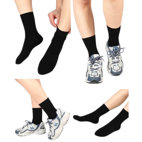 Unisex Cotton Crew Socks